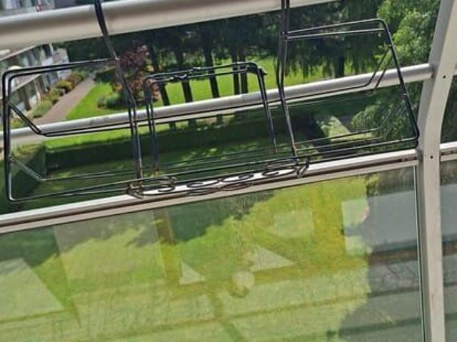 Appartement 1 ch. Ganshoren, balcon et verdure