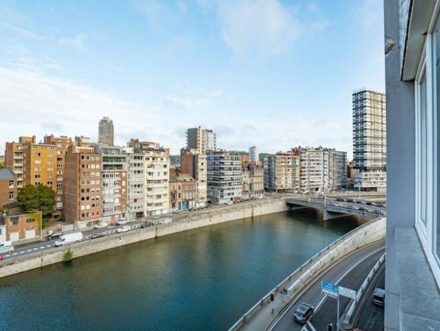 Appartement 1 ch. Quai Orban, Liège. Vue fleuve. 48