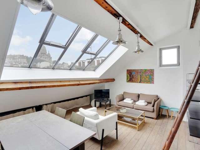 Appartement 1 chambre à louer à Montmartre, Paris