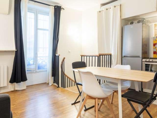 Appartement 1 chambre à louer à Amandiers Ménilmontant, Paris