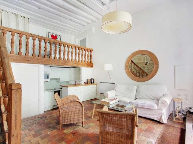 Appartement 1 chambre à louer à Saint Gervais, Paris
