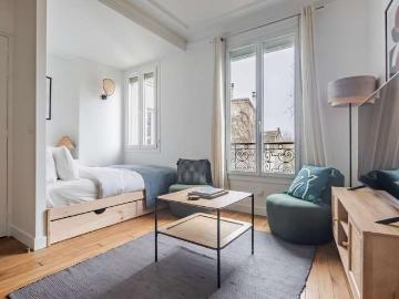 Appartement 1 chambre à louer aux Grandes Carrières Clichy, Paris