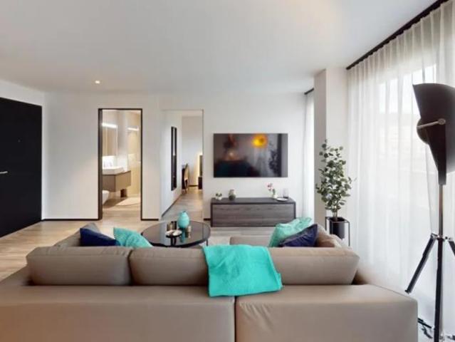 Appartement 1 chambre entièrement meublé près de Zurich, bénéficiant d'excellentes liaisons de transport