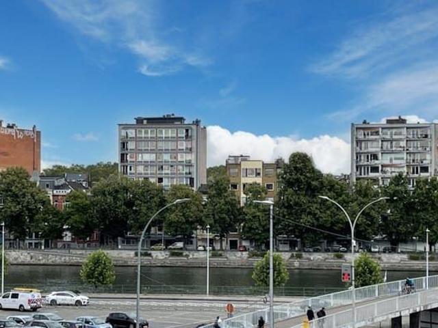 Appartement 1 chambre, Liège, Grand Poste, vue Meuse