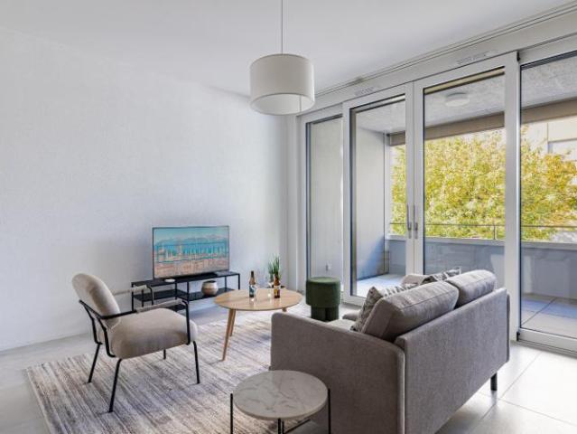 Appartement 1 chambre moderne avec balcon à Crissier Lausanne