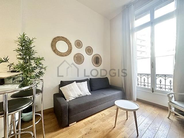 Appartement 1 chambre meublé Monceau Paris 8°
