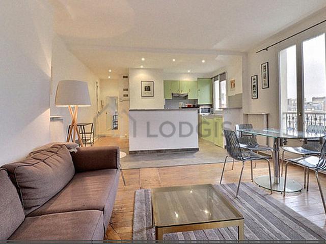 Appartement 1 chambre meublé avec concierge Canal Saint Martin Paris 10°