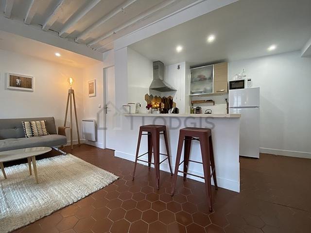 Appartement 1 chambre meublé avec concierge et local à vélos Saint Paul Paris 4°