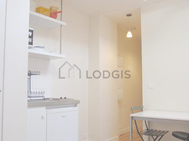 Appartement 1 chambre meublé avec cheminée Gobelins Paris 13°
