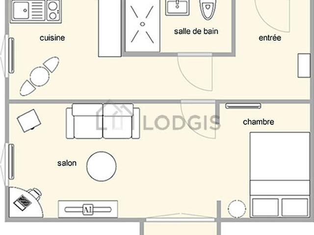 Studio meublé avec ascenseur Lyon 69006