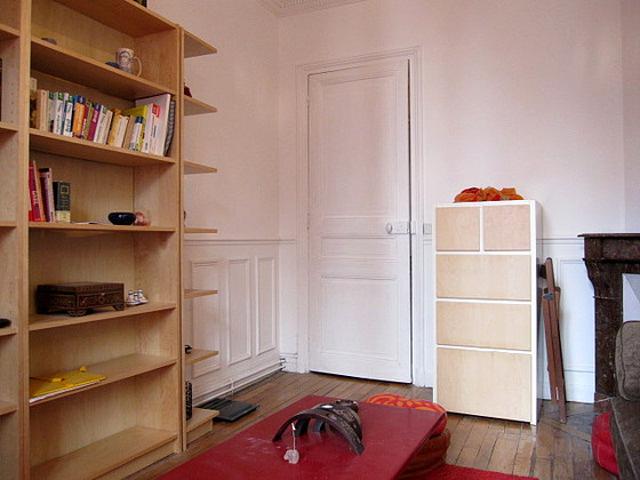 Appartement 1 chambre meublé avec ascenseur, cheminée et local à vélos Place d'Italie Paris 13°