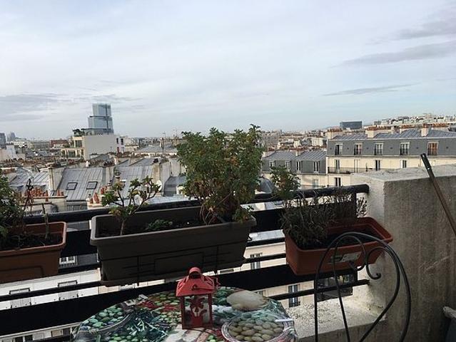 Appartement 1 chambre meublé avec ascenseur et concierge Montmartre Paris 18°