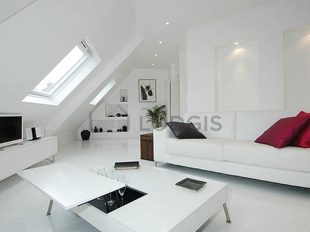 Appartement 1 chambre meublé avec ascenseur et concierge Monceau Paris 8°