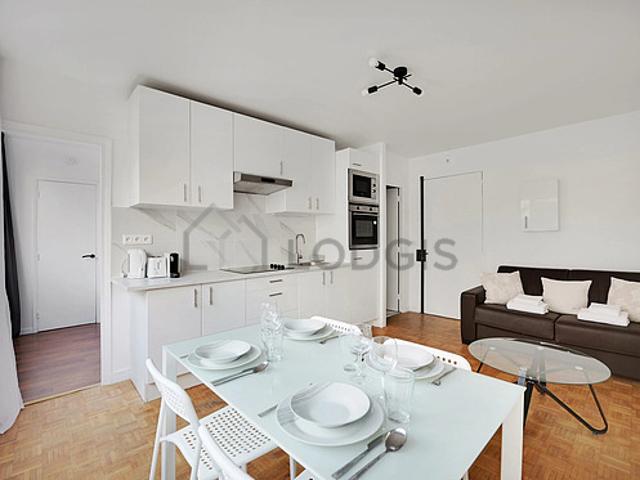 Appartement 1 chambre meublé avec ascenseur et concierge Picpus Paris 12°
