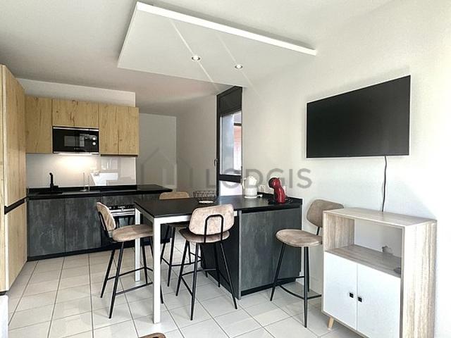 Appartement 1 chambre meublé avec ascenseur et local à vélos Lyon 69003