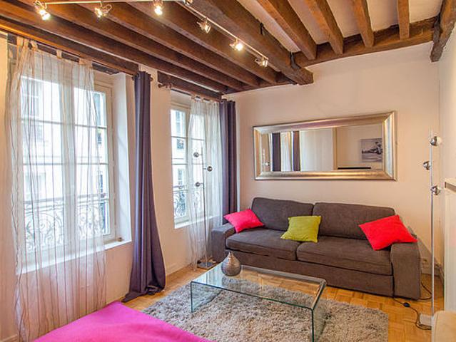 Appartement 1 chambre meublé avec ascenseur Grands Boulevards Montorgueil Paris 2°