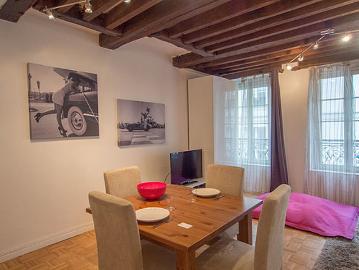 Appartement 1 chambre meublé avec ascenseur Grands Boulevards Montorgueil Paris 2°
