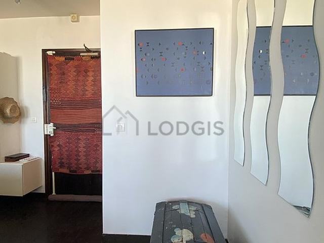 Appartement 1 chambre meublé avec ascenseur La Villette Paris 19°
