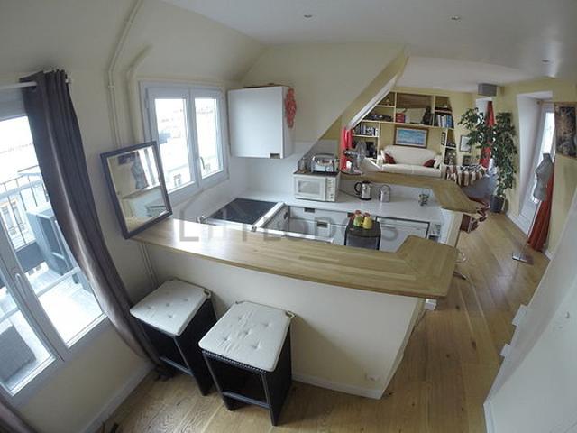 Appartement 1 chambre meublé avec ascenseur Paris 9°