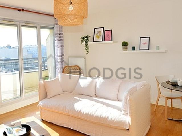 Appartement 1 chambre meublé avec garage, terrasse et ascenseur Lyon 69003