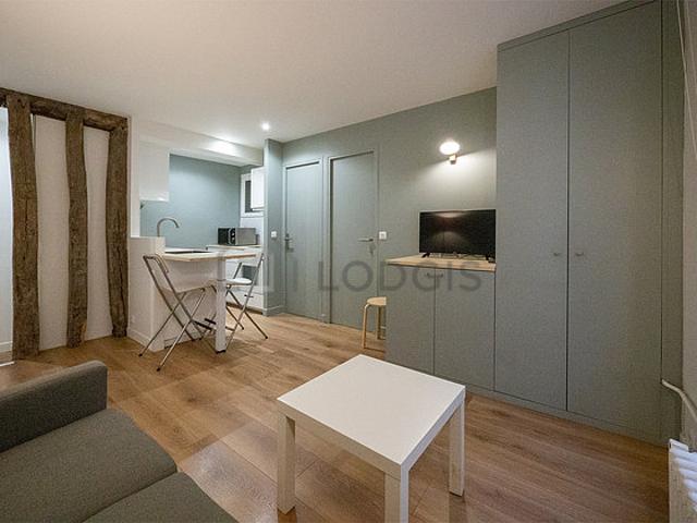 Appartement 1 chambre meublé avec local à vélos Montmartre Paris 18°