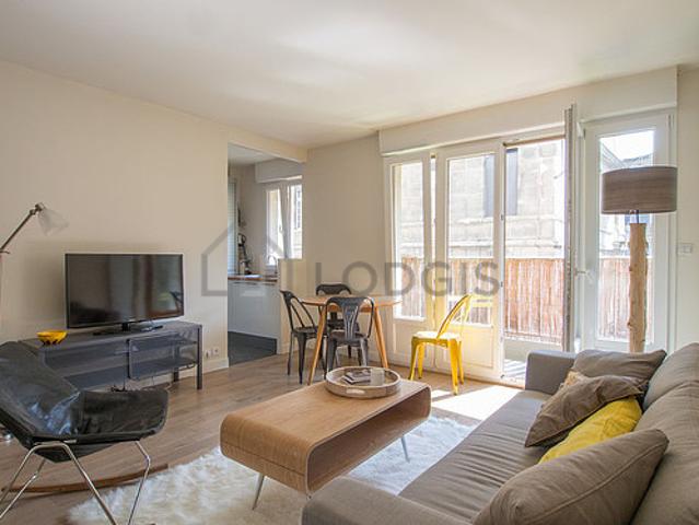 Appartement 1 chambre meublé avec terrasse, ascenseur et cave Gare de Lyon Paris 12°