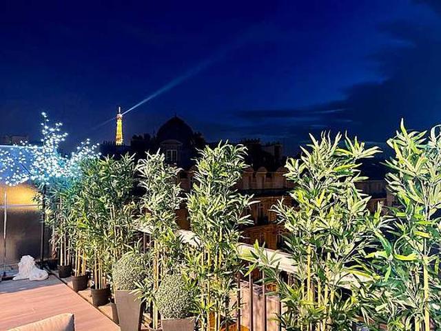Appartement 1 chambre meublé avec terrasse, ascenseur et concierge Victor Hugo Paris 16°