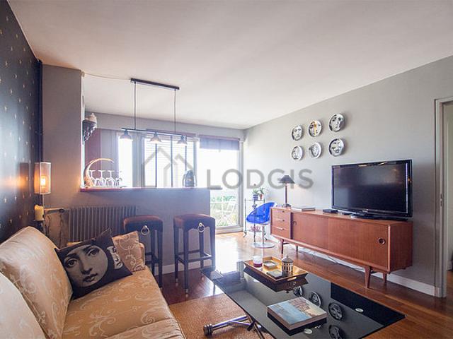 Appartement 1 chambre meublé avec terrasse, ascenseur et concierge Gambetta Paris 20°