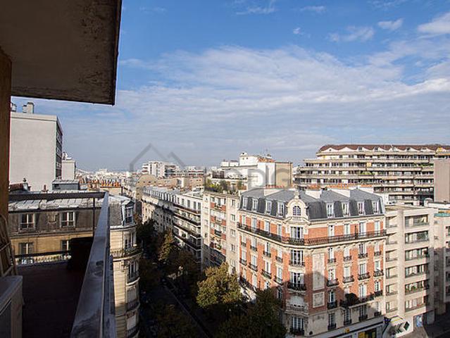 Appartement 1 chambre meublé avec terrasse, ascenseur et concierge Porte de Versailles Paris 15°
