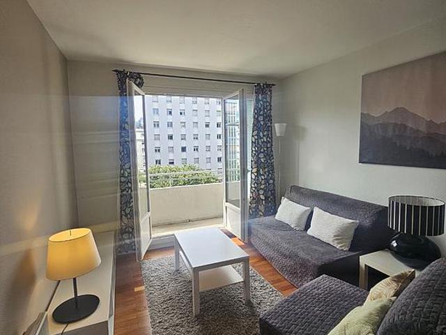 Appartement 1 chambre meublé avec terrasse, ascenseur et local à vélos Grenoble 38000