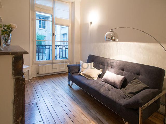 Appartement 1 chambre meublé avec terrasse et cheminée Ile de la Cité Paris 4°