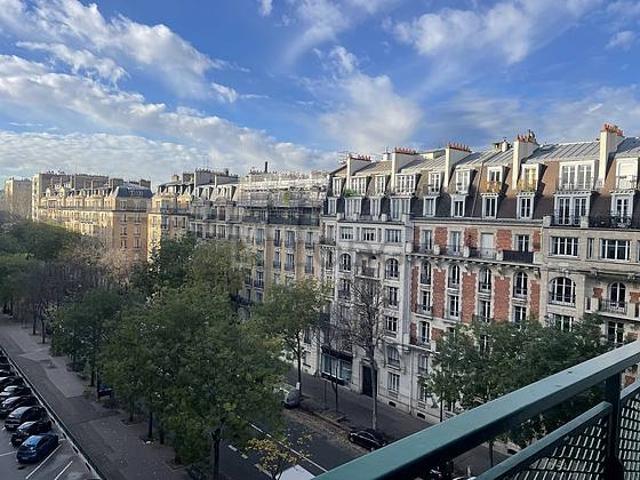 Appartement 1 chambre meublé avec terrasse et ascenseur Auteuil Paris 16°