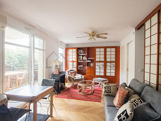 Appartement 1 chambre meublé avec terrasse et ascenseur La Muette Paris 16°