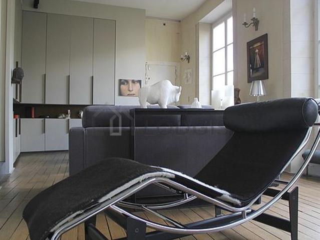Appartement 1 chambre meublé avec terrasse, piano et concierge Le Marais Paris 3°