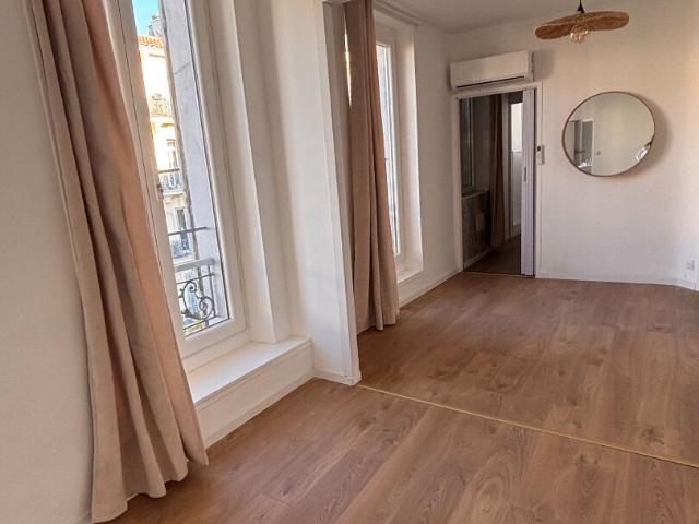 Appartement 1 pièce, Cours Lieutaud Refait à neuf Meublé et équipé et climatisé