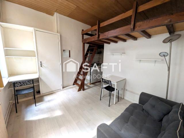 Appartement 1 pièce 14 m²