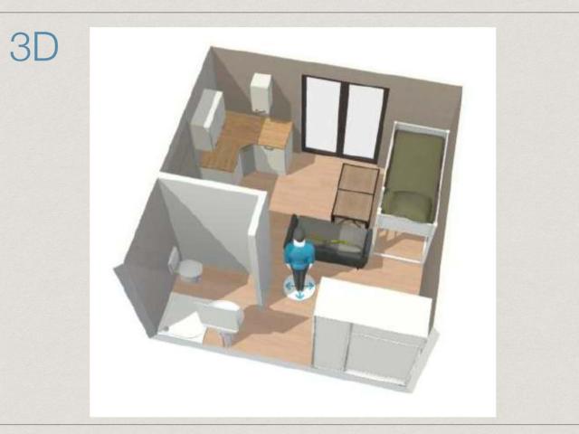 Appartement 1 pièce 15 m²