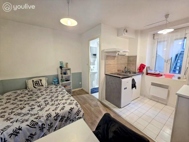 Appartement 1 pièce 16 m²