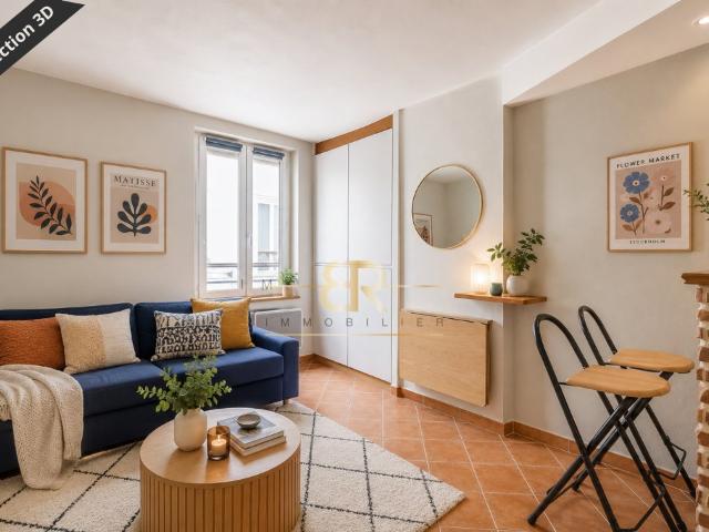 Appartement 1 pièce 16 m²