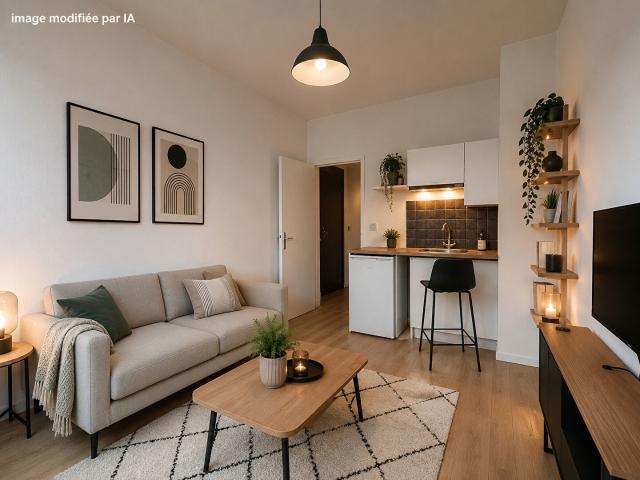 Appartement 1 pièce 16 m²