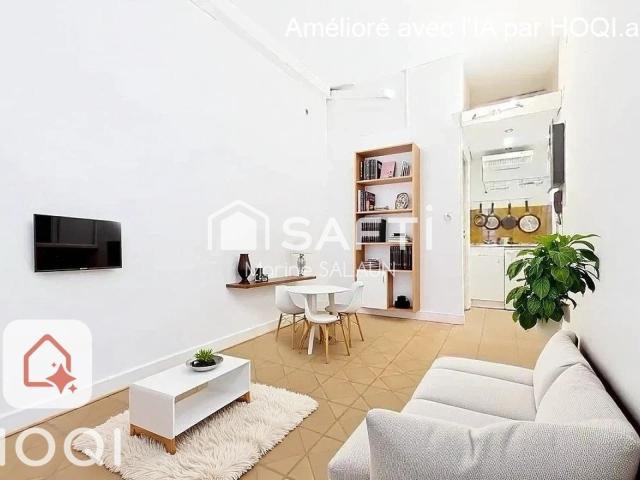 Appartement 1 pièce 16 m²
