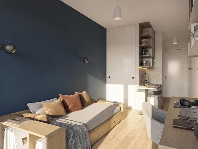 Appartement 1 pièce 17 m2