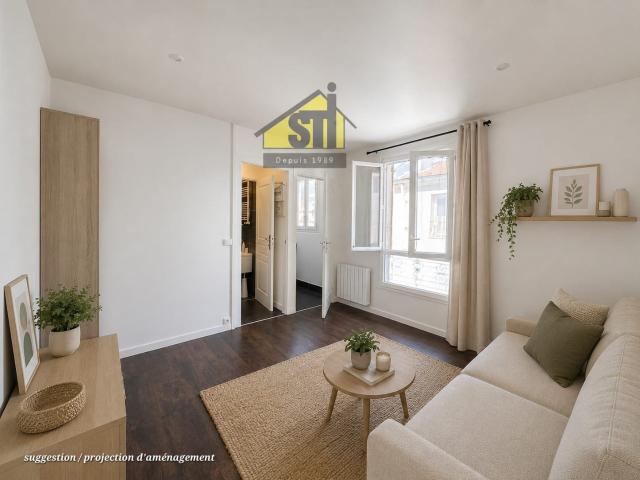 Appartement 1 pièce 17 m²