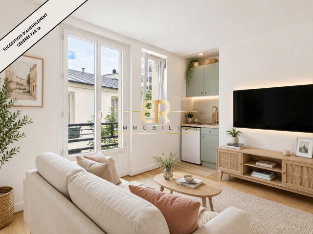 Appartement 1 pièce 17 m²