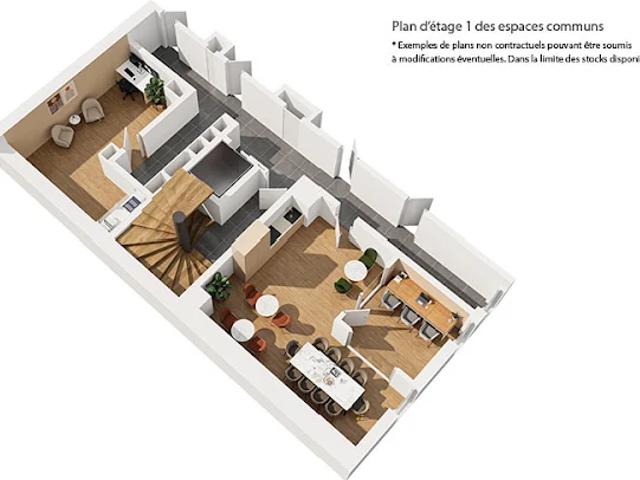 Appartement 1 pièce 18 m2