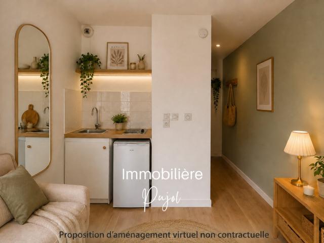 Appartement 1 pièce 18 m²