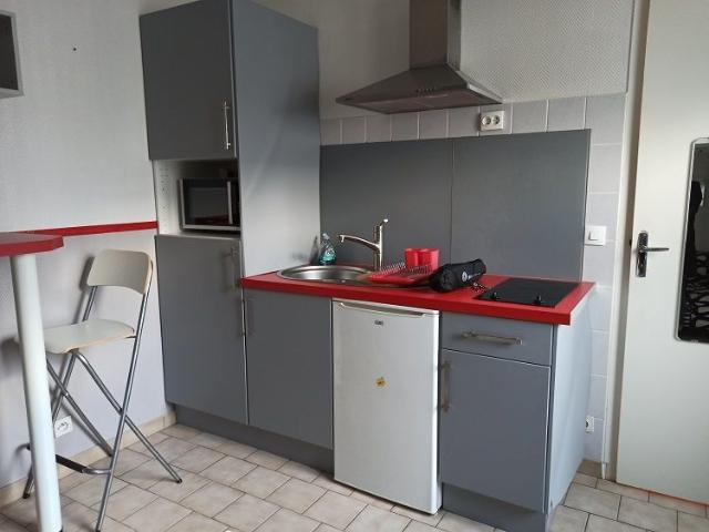 Appartement 1 pièce, 18 m² à louer à Tours 37100