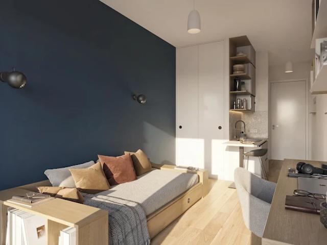 Appartement 1 pièce 19 m2