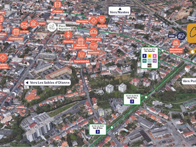 Appartement 1 pièce 19 m2
