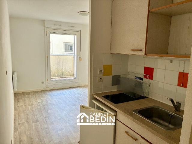 Appartement 1 pièce 19 m²